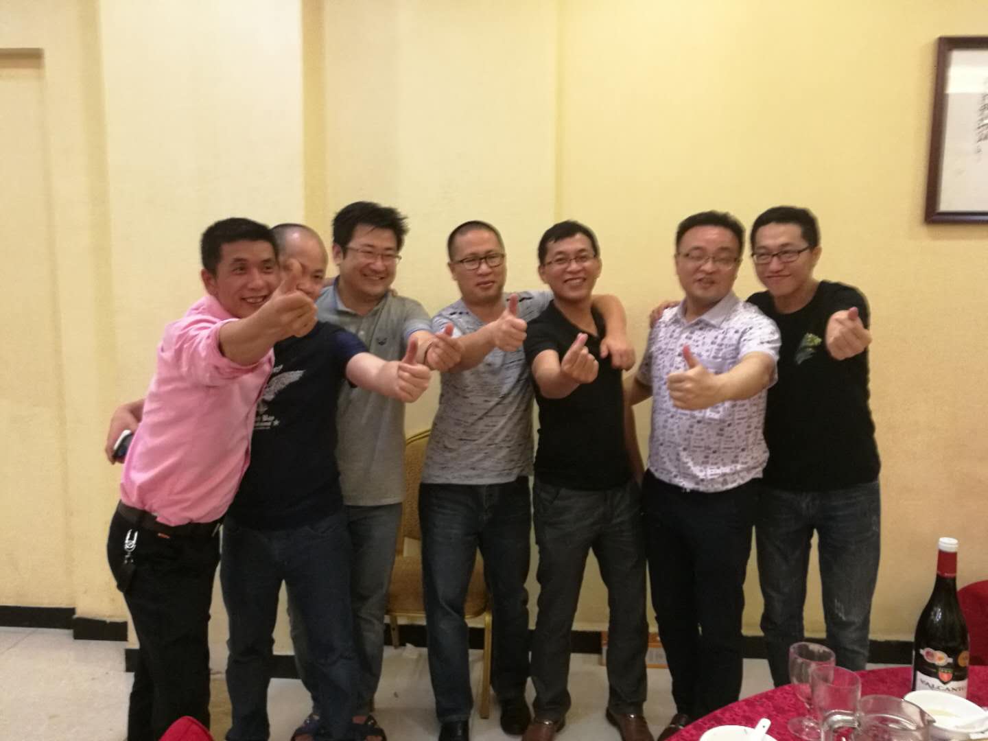 合影
